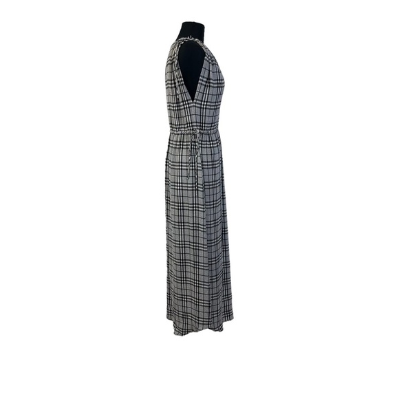Current Air Plaid Sleeveless Dress S Gray Black - Picture 10 of 15